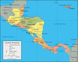 Central America Map